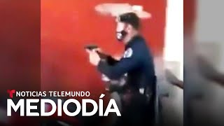 En video: Policías irrumpen a balazos en una casa en Cuba | Noticias Telemundo