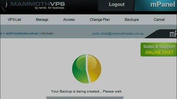 Managing Backups with Mammoth VPS