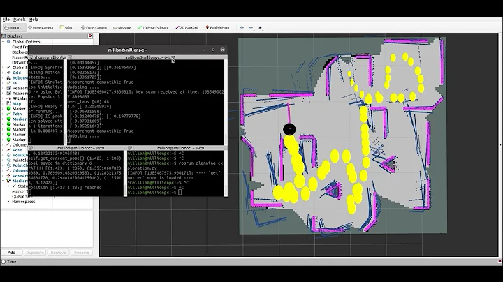 Pose-based EKF SLAM for Robot Localization Simulation(including Planning, Exploration, Navigation)