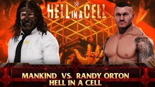 Mankind vs Randy Orton - Hell in a Cell Match (WWE 2K20)