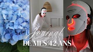 Journal de printemps 🌸 Slow Life, masque LED & confidences à 42 ans