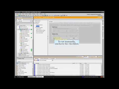 29: How to Set the Time & Date in the CPU Online from TIA Portal