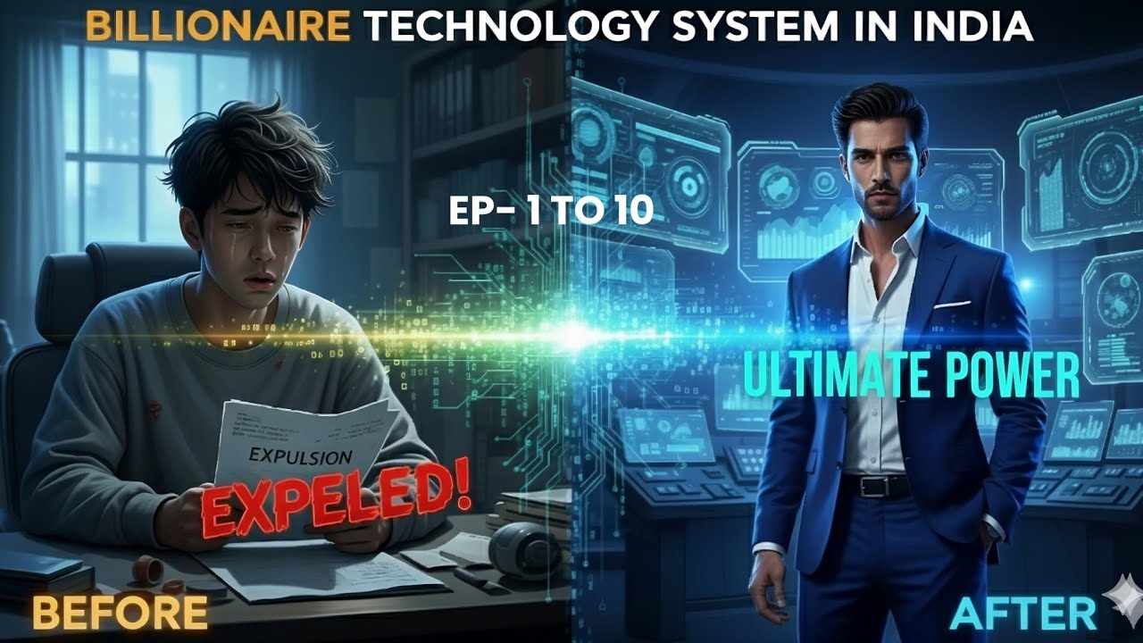 Ep- 1 To 10 ||Expelled From College, So I Unlocked A System To Become A Billionaire || In Hindi ||