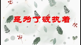 201602 是为了破执着40011