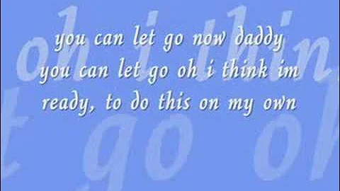 You Can Let Go Now Daddy Lyrics