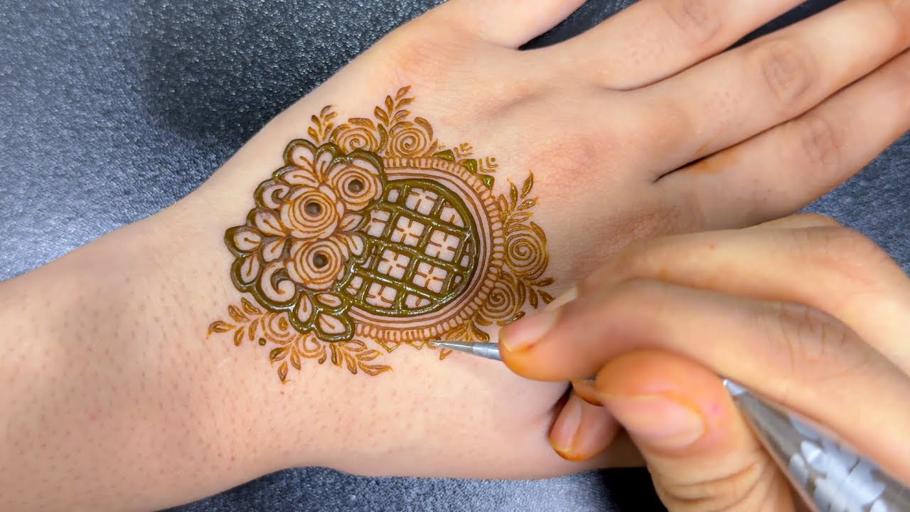 Mandala Mehendi Design By Meher’s Henna