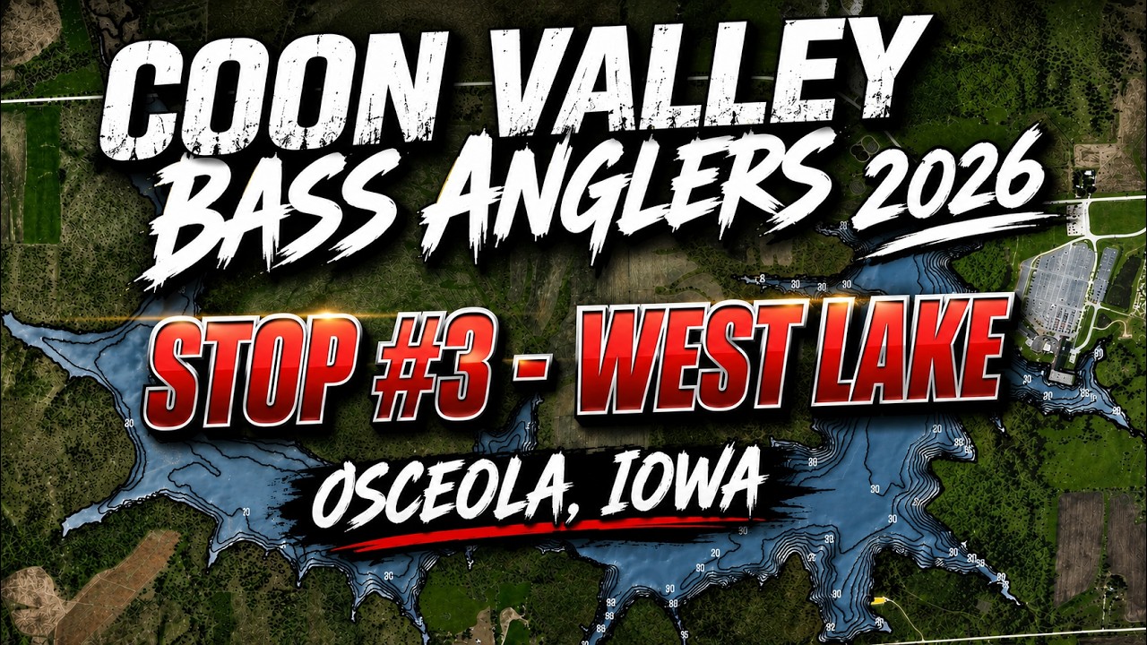 Bass Fishing Iowa's West Lake Osceola