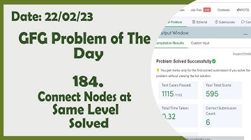 Connect Nodes at Same Level || C++ || GFG Daily Problem