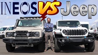 2024 Jeep Wrangler vs 2024 Ineos Grenadier: Is Jeep Still King?