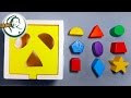 Learn shapes for kids with shape sorter cognitive and matching wooden toy Learn shapes for kids with shape sorter cognitive and matching wooden toy