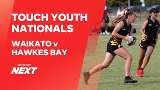 Waikato v Hawke's Bay | 18 Girls | Youth Nationals | Touch screenshot 5