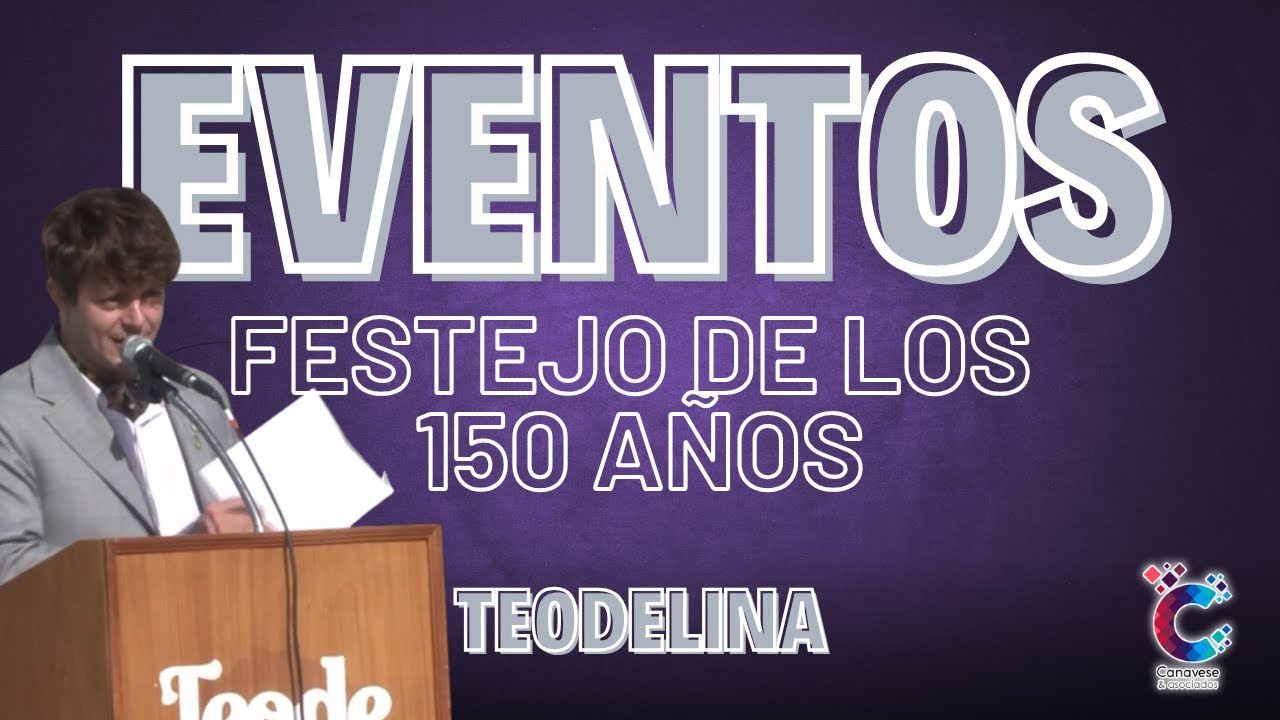Poleri celebró los 150 años de Teodelina: “Esta ciudad quiere sentarse a la mesa de las grandes”