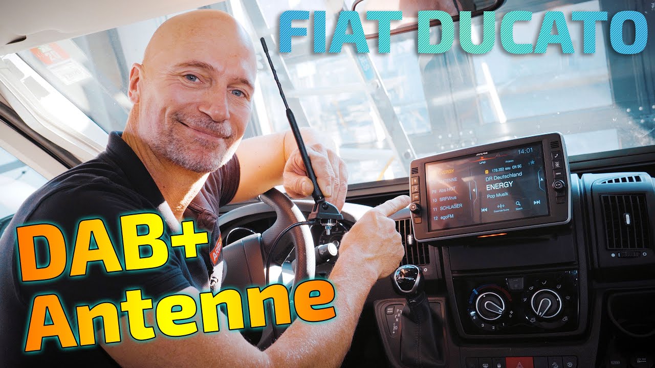 New DAB+ Antenne einbauen | Fiat Ducato | ARS24