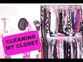 ❤ ORGANIZING / CLEANING MY CLOSET ❤