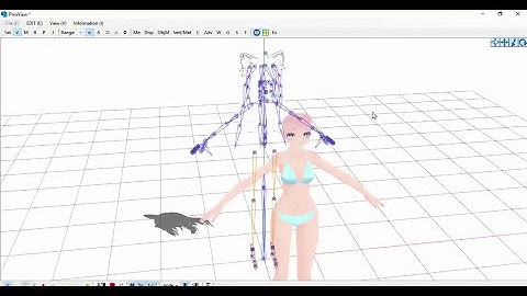 [PMXEditor TUTORIAL] How to load hair textures on models for MMD! [Read Desc]
