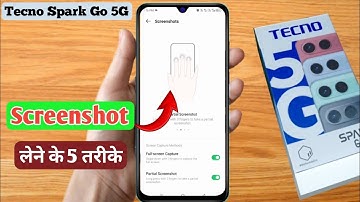 tecno spark go 5g screenshot setting, tecno spark go 5g me screenshot kaise le, tecno spark go 5g