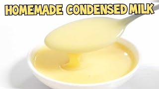 EASY HOMEMADE CONDENSED MILK STEP BY STEP 3 INGREDIENTS ONLY || GLEN J @GLENJ