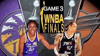WNBA FINALS 2023 LOS ANGELES SPARKS vs PHOENIX MERCURY GAME 3 | SERIES TIED 1 - 1