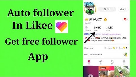 Get free follower in likee app in 24 hours | #open_bangla
