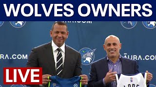 LIVE | Timberwolves owners Alex Rodriguez, Marc Lore speak in Las Vegas