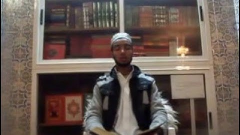 سورة التكاثر الزياني زكرياء