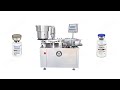 Automatic Vials Injection Powder Filling Plugging Aluminium Lid Crimping Capping Machine