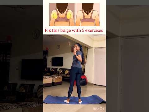 Fix Your Bra Bulge With These 3 Effective Exercises At Home Weightloss Fatloss Fatburn Workout