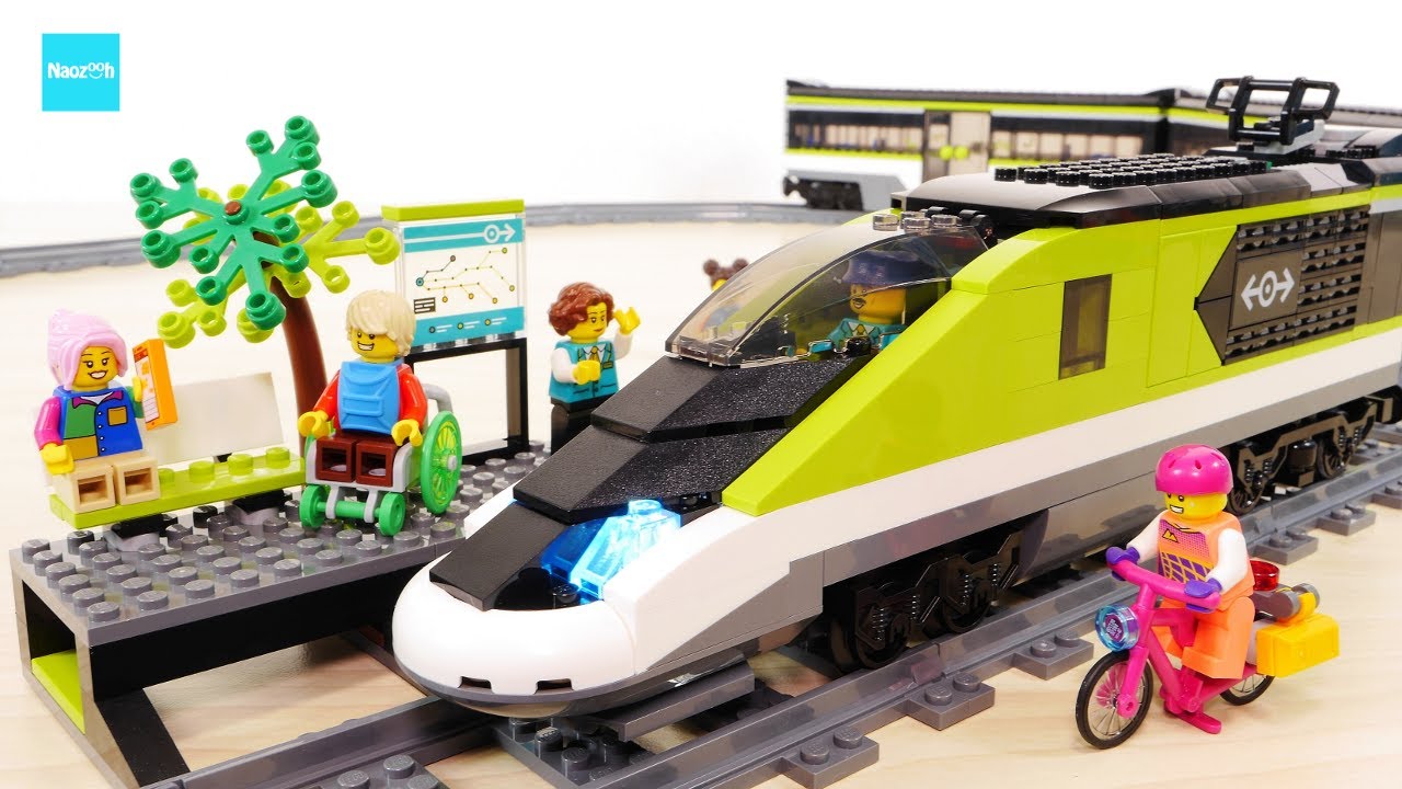 ライト点灯！！ レゴ シティ シティ急行 60337 ／ LEGO City Express Passenger Train Speed