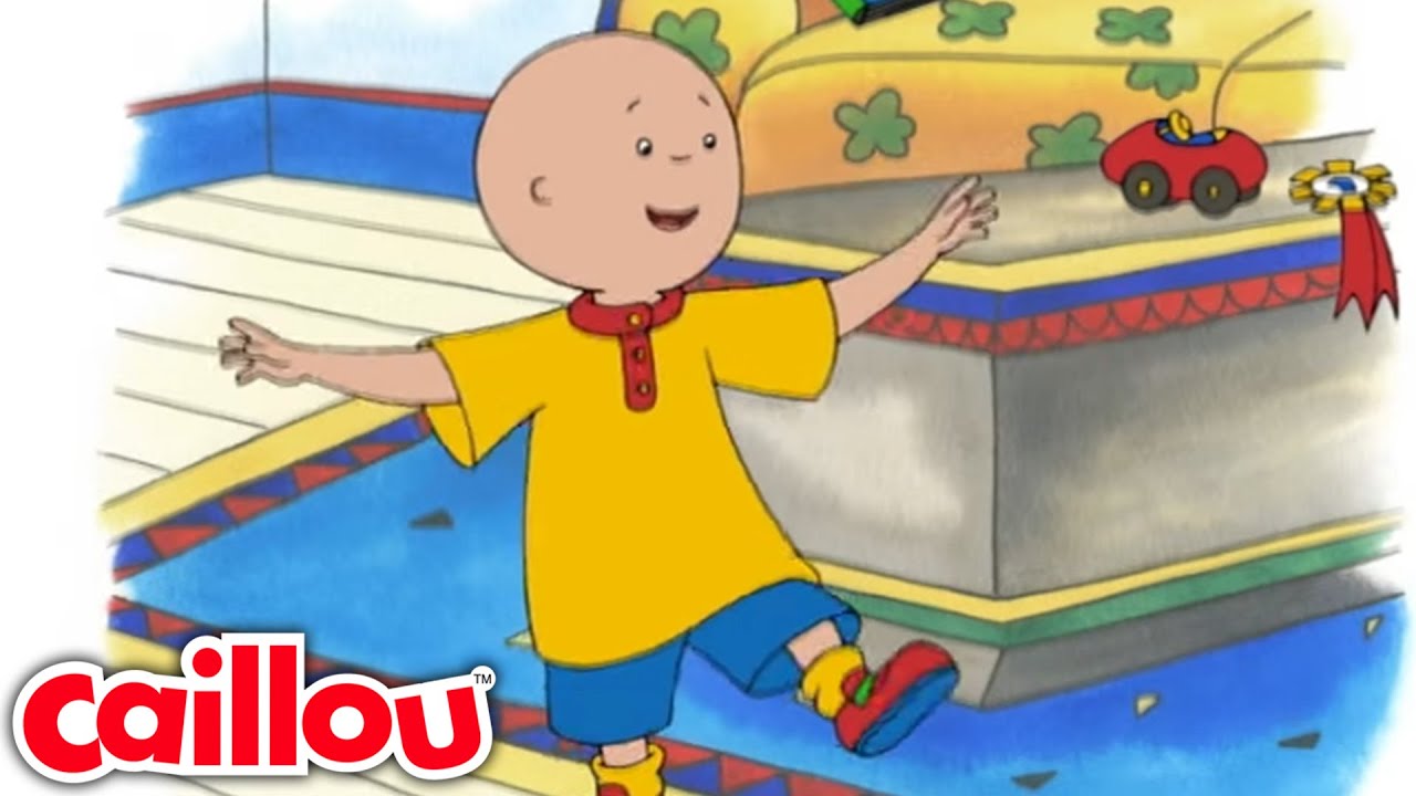 Bailando con la abuelita | Caillou Español - WildBrain | Caricaturas para niños