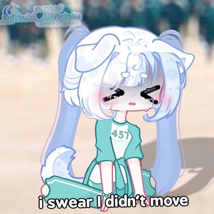 • I wanna live • (Squid Game) with : @luiza._sun cr:@kellydacheetah #gacha #animation #trend