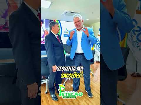 Gov Lula: 61 mil cestas básicas aos municípios do Acre