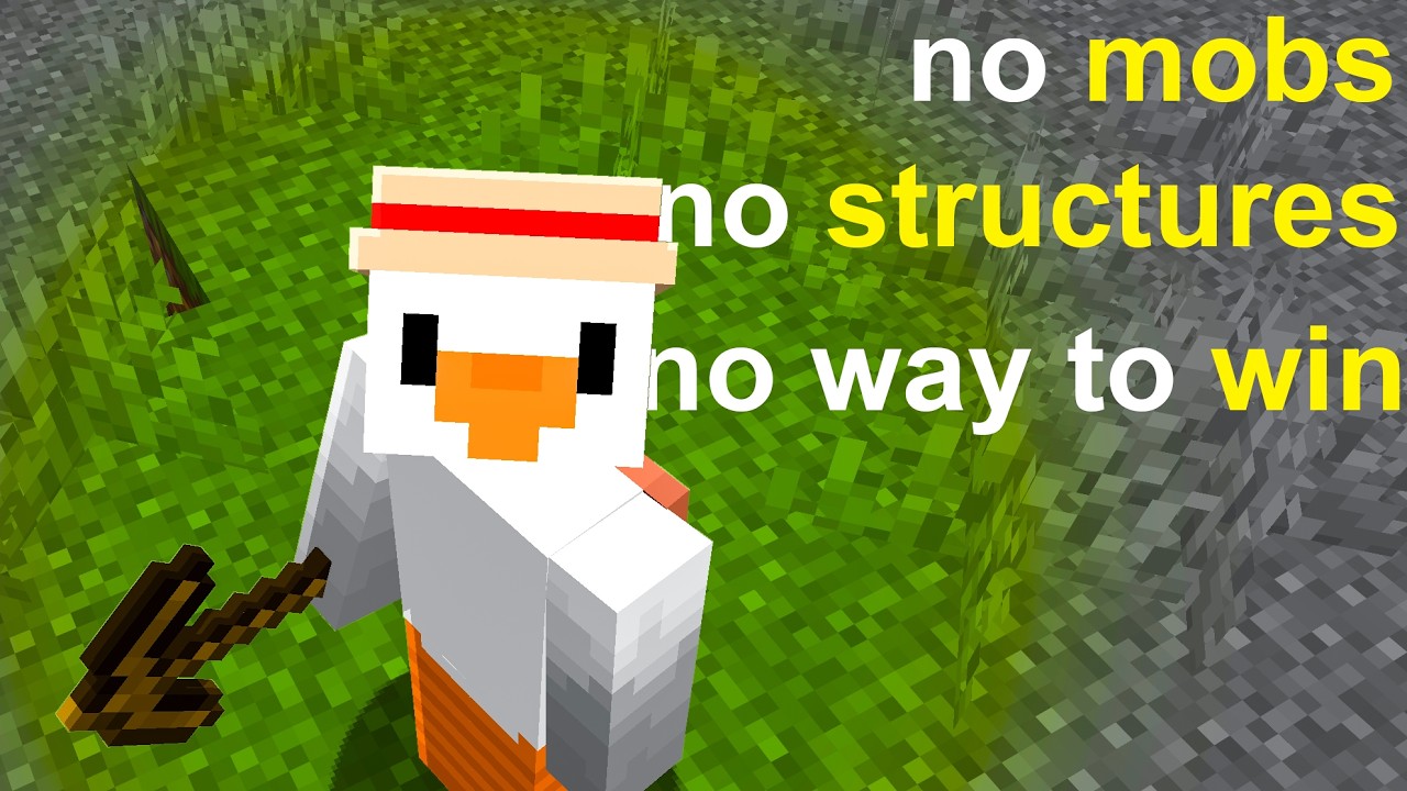 Minecraft with no Structures or Mobs is Built DIFFERENT - YouTube