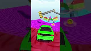 Super Hero Mega Ramp Car Stunt  #androidgames #carstunts3d #megaramps #impossibleramp #gaming screenshot 3