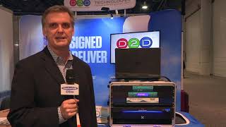 D2D Technologies D2Mux 5020 Broadcast Multiplexer at NAB Las Vegas 2018