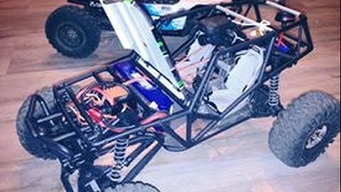 RC MAD WHEEL - FPV AXIAL WRAITH - SHORT VIDEO