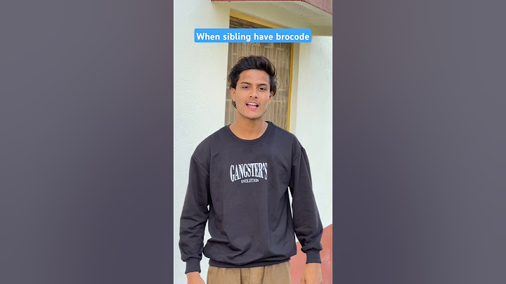 When sibling have brocode | #shorts