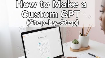 How to Build a Custom GPT – Step-by-Step Guide #howto #diy #gpt #chatgpt 
