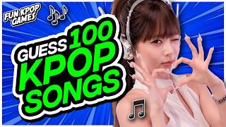 ⭐️ GUESS 100 KPOP SONGS | KPOP QUIZ - FUN KPOP GAMES 2026 screenshot 1