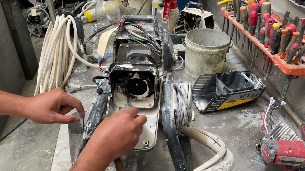 Motor change Titan 540 640 Wagner 3.23/3.25