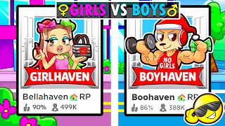 WE Created a GIRLS VS BOYS Brookhaven Game.. screenshot 3