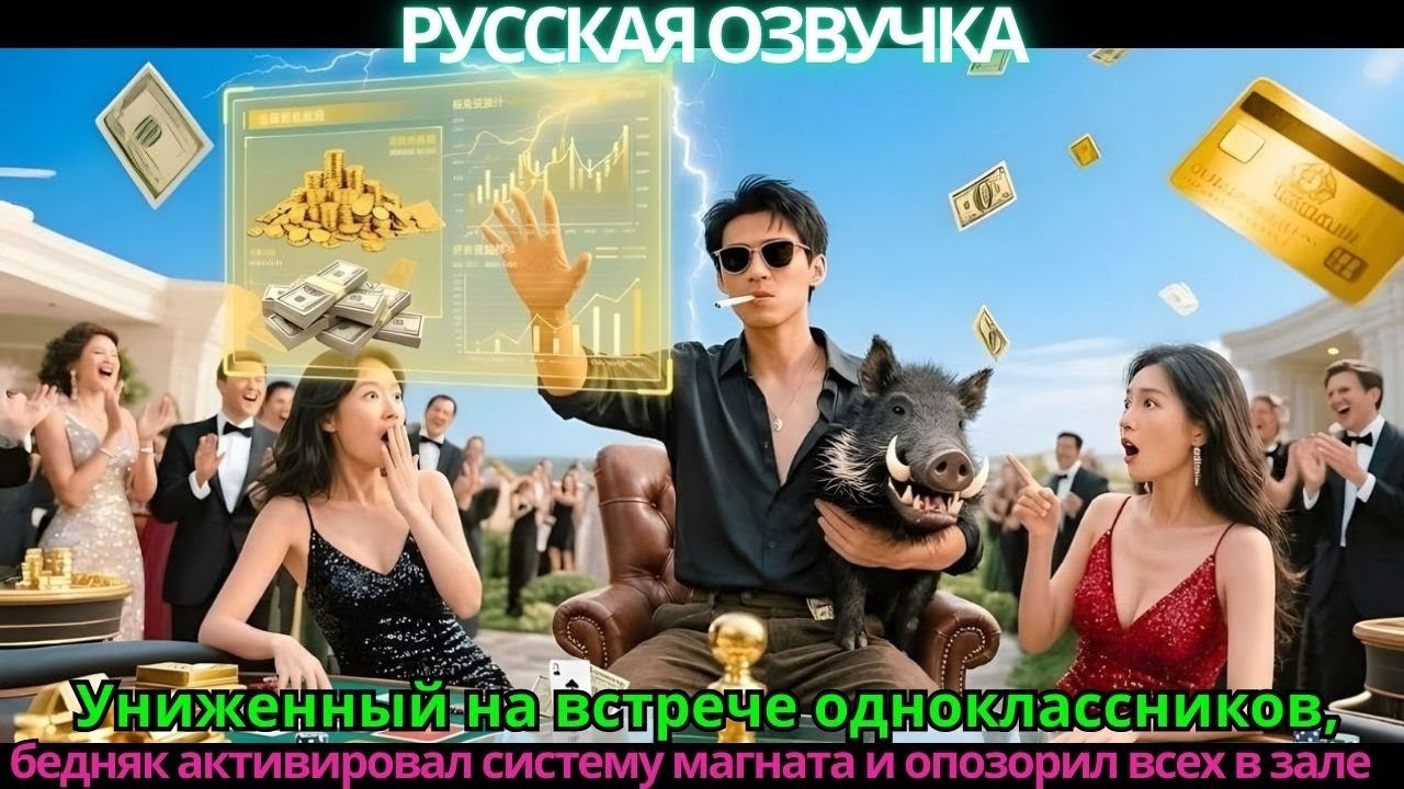 Униженный на встрече одноклассников, бедняк активировал систему магната и опозорил всех в зале