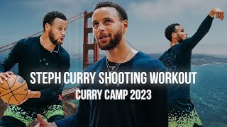 Steph Curry Shooting Workout at CURRY CAMP 2022 | He BARELY missed!