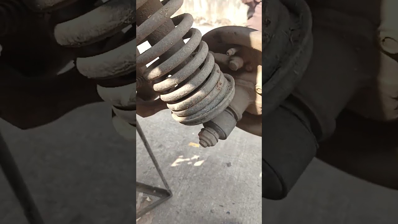Ape Piaggio front suspension pin problem 