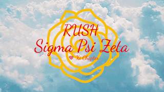 Rush Sigma Psi Zeta | Xi Chapter
