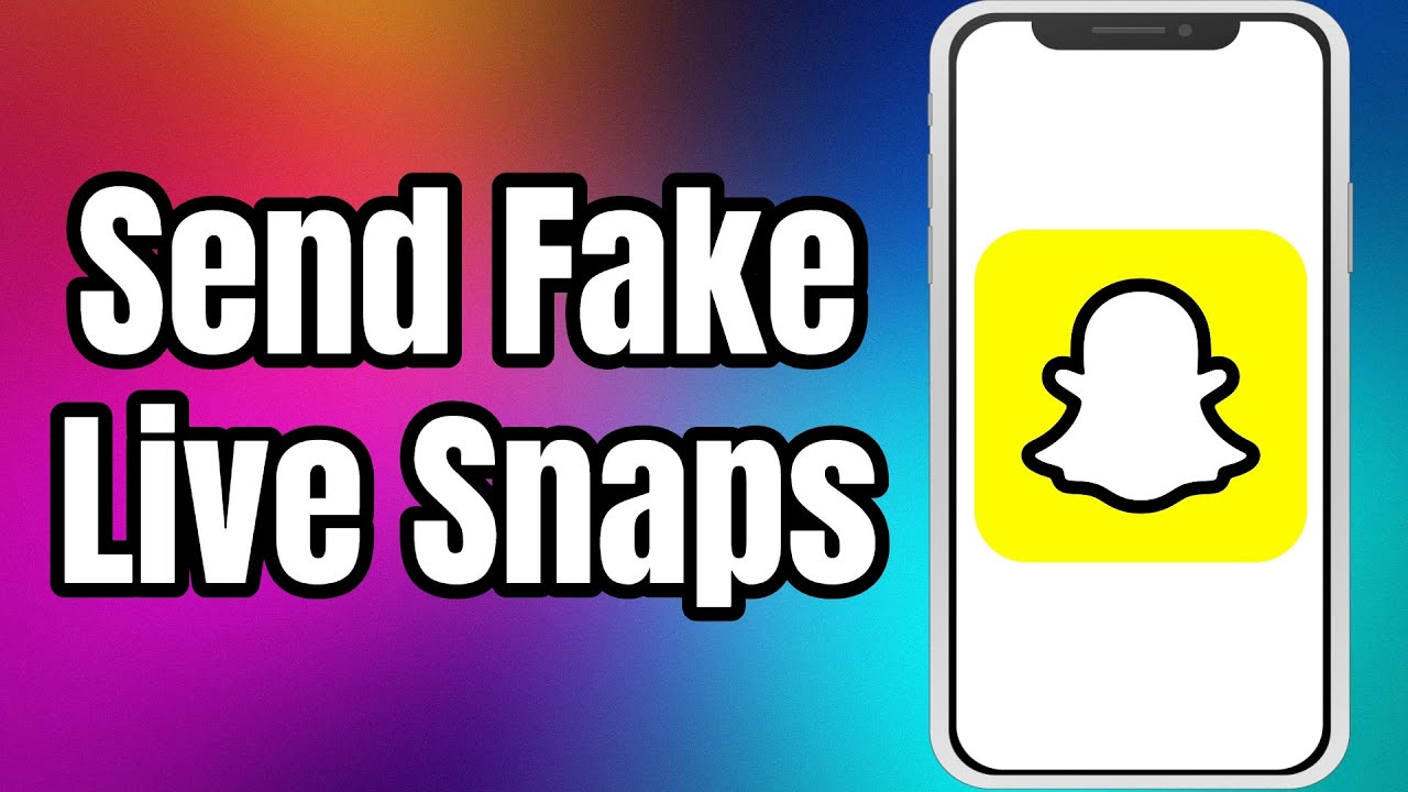 How To Send Fake Live Snaps On Snapchat (2023) | Snaps From Camera Roll