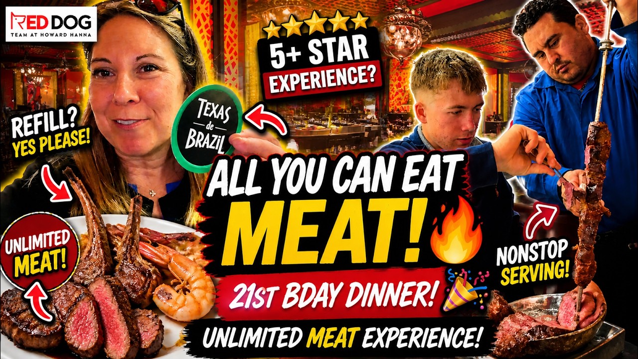 Celebrating My Son's 21st Birthday at an All-You-Can-Eat Brazilian
