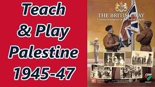 How to Play COIN British Way - Palestine