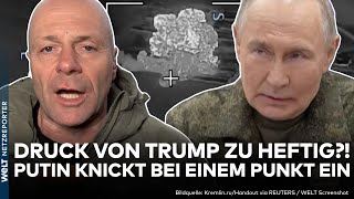 KRIEG IN UKRAINE: Paukenschlag! Putin gibt wohl nach! Russland zieht Kompromiss mit USA in Betracht