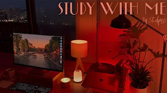 4-HOUR STUDY WITH ME 🧮 / Relaxing Piano/ Pomodoro 45