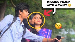 Kissing Prank With A Twist Epic Reactions Youtube Jokers